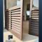 PUERTA EN LINEA ESPA�OLA LOUVER | Prisma CDs Arte en Vidrio